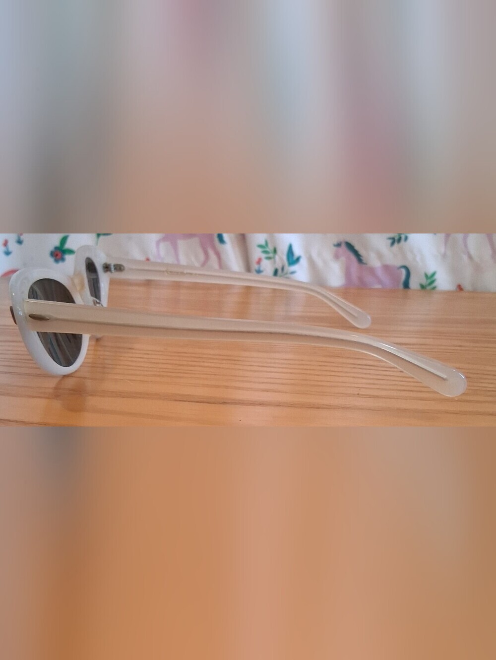 EUC Vintage 50s Marine USA Vivant Ivory Cat Eye Midcentury Retro Pinup Sunglass - Picture 3 of 8